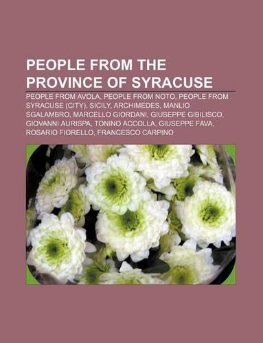People from the Province of Syracuse