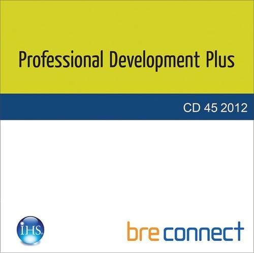BRE Professional Development Plus Cd45/2012
