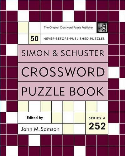 Simon & Schuster Crossword Puzzle Book