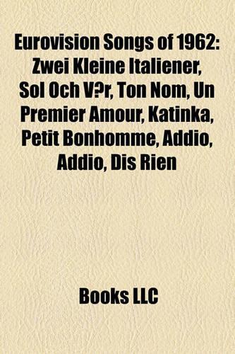 Eurovision Songs of 1962