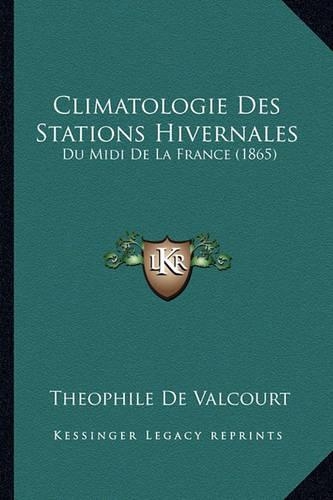 Climatologie Des Stations Hivernales