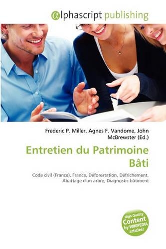 Entretien Du Patrimoine B Ti