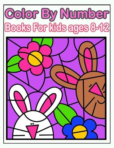 Color By Number Books For kids ages 8-12