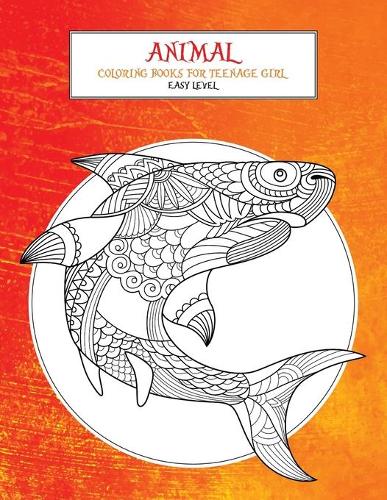 Coloring Books for Teenage Girl - Animal - Easy Level