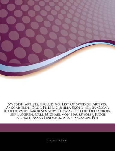 Articles on Swedish Artists, Including