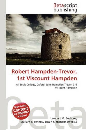 Robert Hampden-Trevor, 1st Viscount Hampden