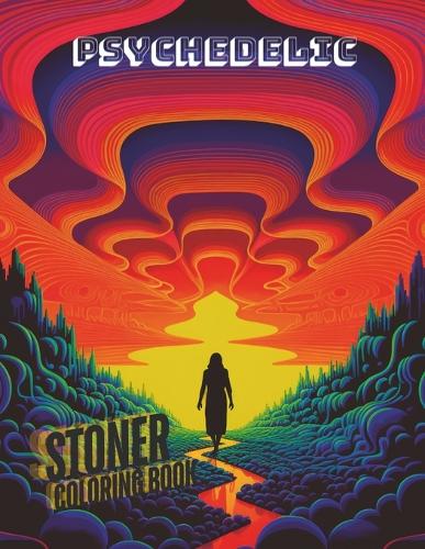 Psychedelic stoner coloring book