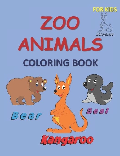 Zoo Animals Coloring Book for Kids