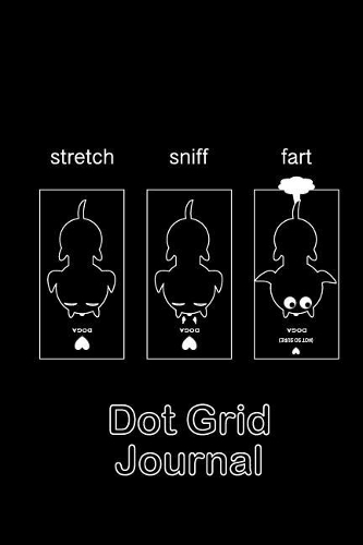 Three Dogs Doing Yoga Dot Grid Journal