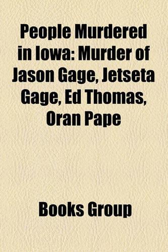 People Murdered in Iowa