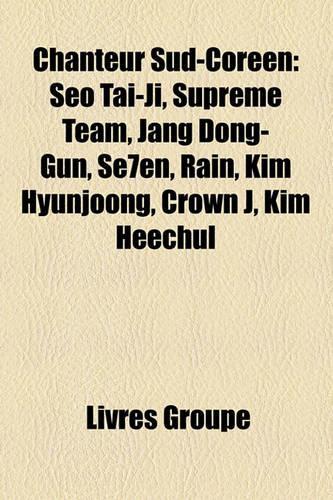 Chanteur Sud-Coren