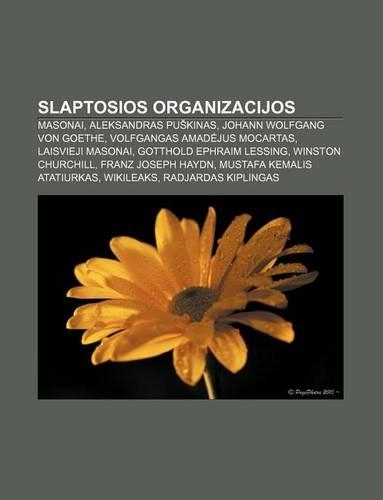 Slaptosios Organizacijos