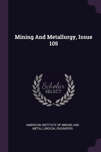 Mining and Metallurgy, Issue 105