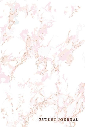 Bullet Journal: Marble + Gold Small Dot Grid Journal Notebook 110-Page 1/4 Inch Dot Gridded Paper for Drawing Sketching Doodling Journaling for Women Girls Teens 6x