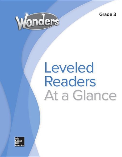 Wonders Balanced Literacy Leveled Reader Chart, Grade 3: (Elementary Core Reading)