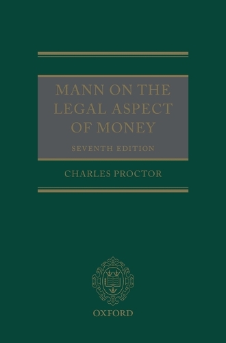 Mann on the Legal Aspect of Money