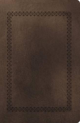 NKJV, End-of-Verse Reference Bible, Giant Print, Personal Size, Leathersoft, Brown, Red Letter Edition: New King James Version, Rich Stone Leathersoft, Personal Size, Giant Print, Reference Bible