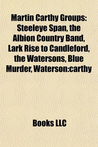 Martin Carthy Groups