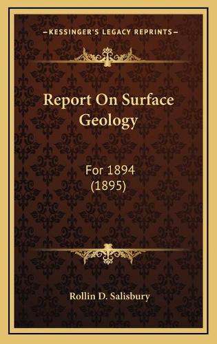 Report On Surface Geology