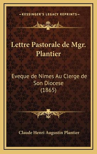 Lettre Pastorale de Mgr. Plantier