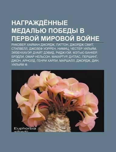 Nagrazhde Nnye Medal Yu Pobedy V Pervoi Mirovoi Voi Ne