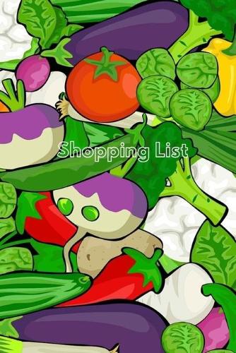 Shopping List: notebook, journal, dairy. Healthy Food, Clean eating, vegan, zero waste, low curb and keto dieting 100 pages of blank bullet lines. Family Meal Plan