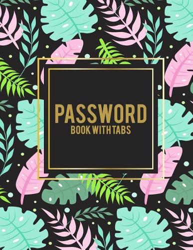 Password Book with Tabs