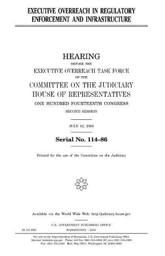 Executive overreach in regulatory enforcement and infrastructure