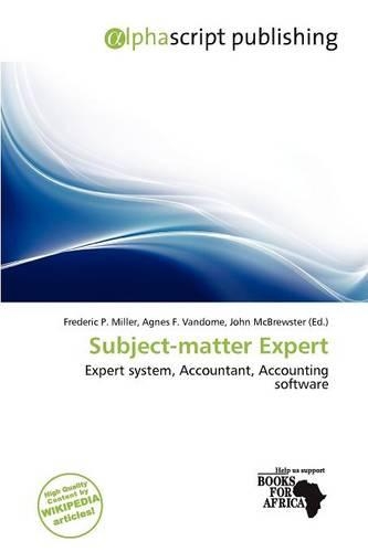 Subject-Matter Expert: (English)