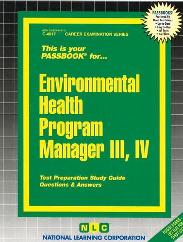 Environmental Health Program Manager III, IV