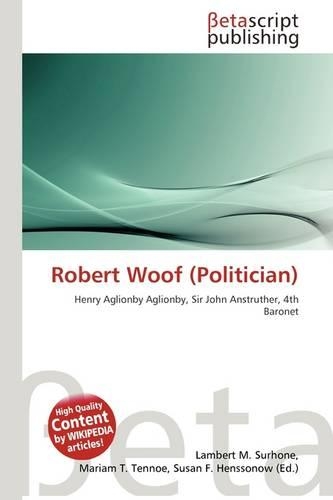 Robert Woof (Politician)