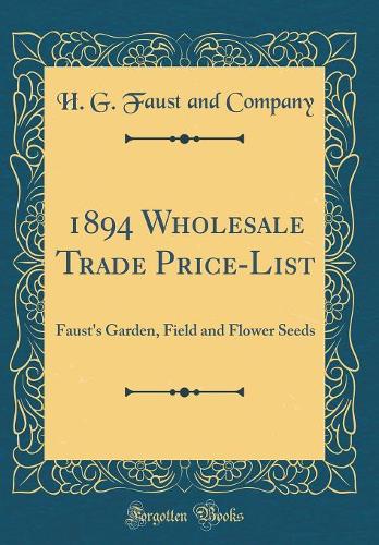 1894 Wholesale Trade Price-List
