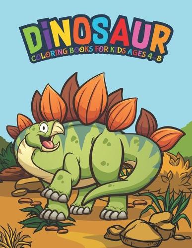 Dinosaur Coloring Books For Kids Ages 4-8