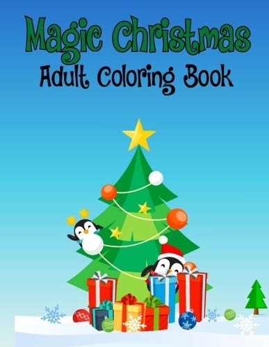 Magic Christmas Adult Coloring Book