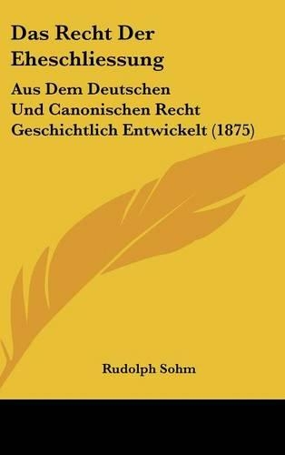 Das Recht Der Eheschliessung