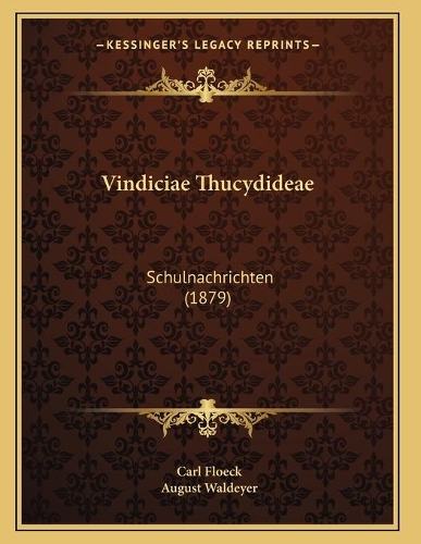 Vindiciae Thucydideae