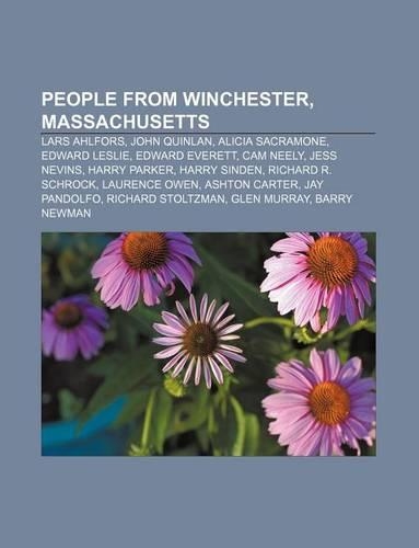 People from Winchester, Massachusetts
