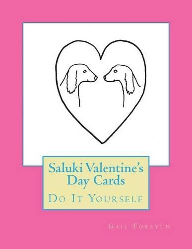 Saluki Valentine's Day Cards
