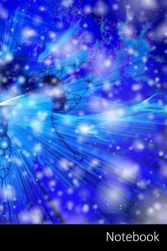 Notebook: Hintergrund, Abstrakt, Weihnachten, Bokeh Notizbuch / Tagebuch / Schreibheft / Notizen - 6 x 9 Zoll (15,24 x 22,86 cm), 150 Seiten, glänzende Oberfl
