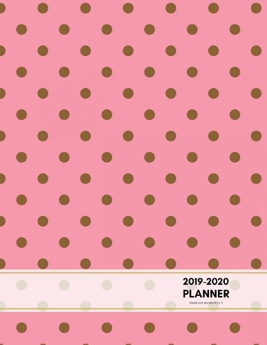 2019-2020 Planner Weekly and Monthly 8.5 X 11