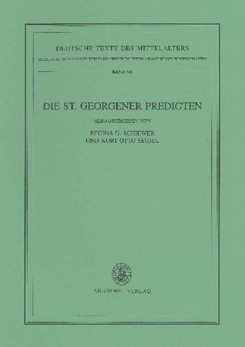Die St. Georgener Predigten