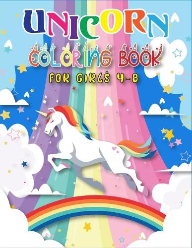 Unicorn Coloring Book for Girls 4-8
