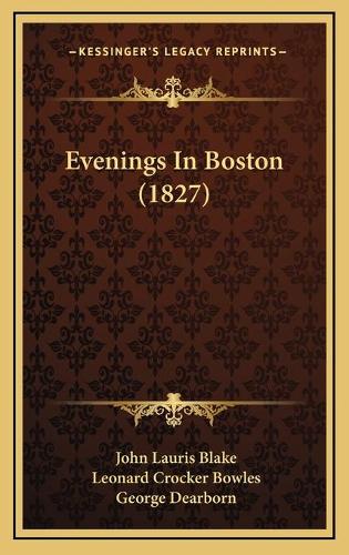 Evenings In Boston (1827)