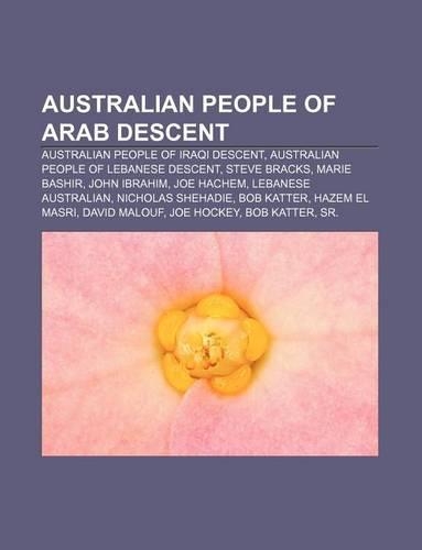 Australian People of Arab Descent