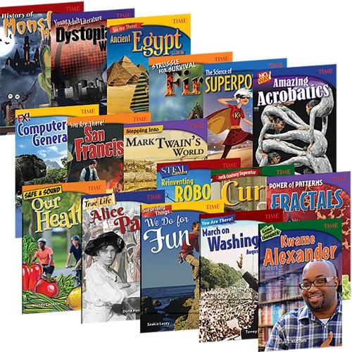 Time Grades 6-8 Set 3, 17-Book Set