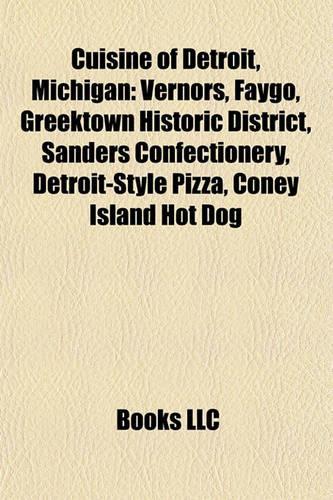 Cuisine of Detroit, Michigan