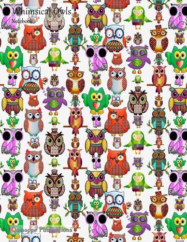 Whimsical Owls Notebook