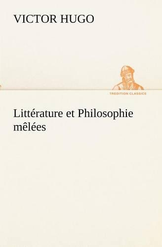 Littérature et Philosophie mêlées