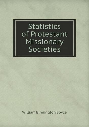 Statistics of Protestant Missionary Societies