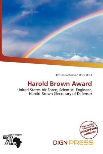 Harold Brown Award: (English)